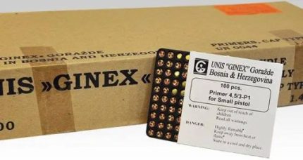 Ginex Small Pistol Primers