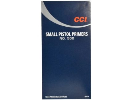 CCI Small Pistol Primers #500 Box of 1000