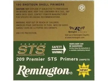  REMINGTON STS 209 PRIMERS