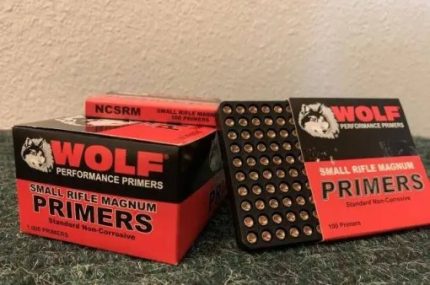  WOLF SMALL RIFLE MAGNUM PRIMERS